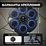 Музыкальный боксерский тренажер настенный с Bluetooth и встроенным динамиком + одна пара боксерских перчаток, фото 3