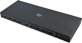 Сплиттер аудио-видео Digma DHSP-v1.4x8, HDMI (f) - 8xHDMI (f), ver 1.4, черный