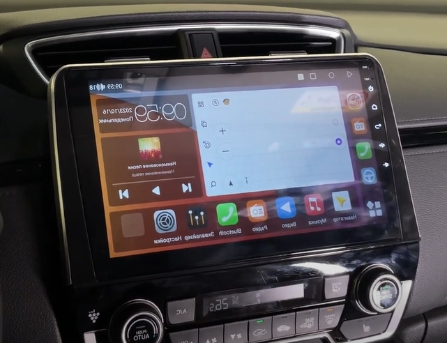 Штатная магнитола Parafar для Honda CR-V 5 2017+ на Android 13 4/64gb+4g модем