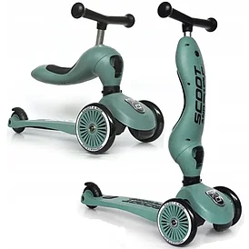 Детский трехколесный самокат с сиденьем Scoot & Ride Highwaykick 96269