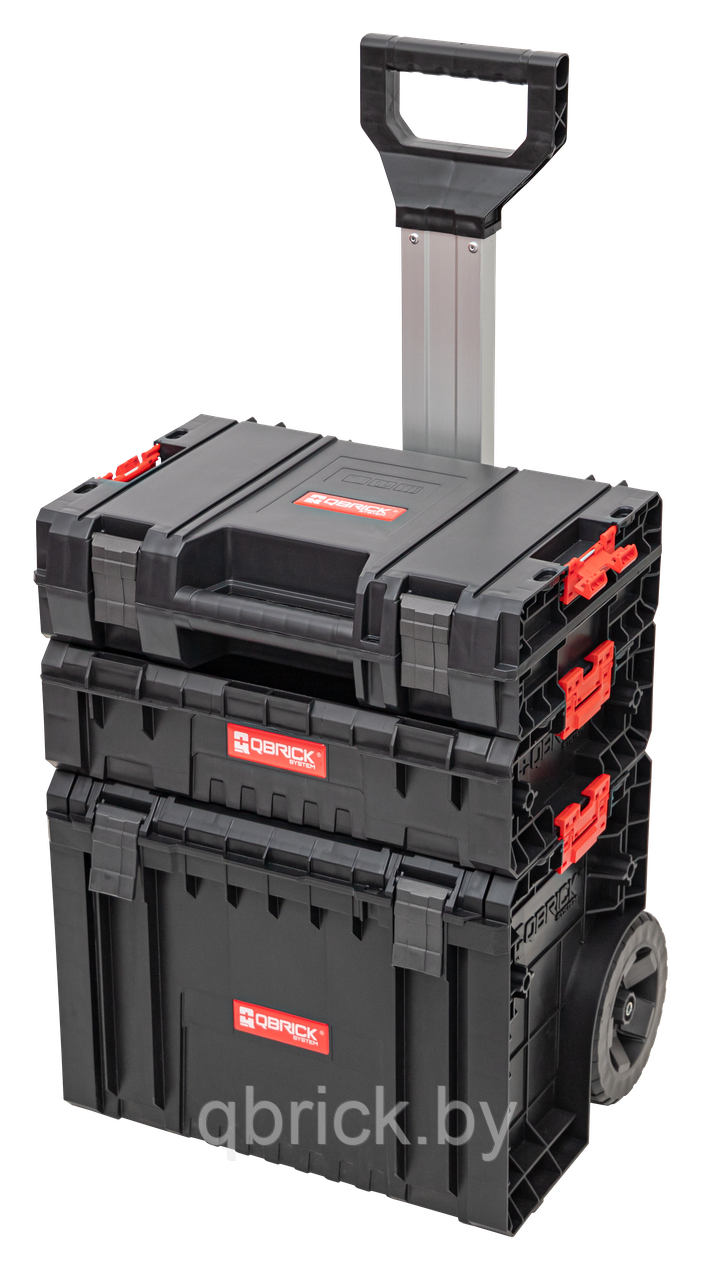 Набор ящиков Qbrick System PRO Set 7, черный