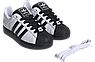 Кроссовки мужские ADIDAS SUPERSTAR II белый/черный JI0124, фото 3