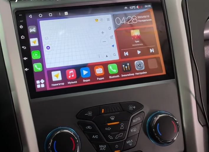 Штатная магнитола Parafar для Ford Mondeo 5 2015+ на Android 13 (8/128Gb + 4G)