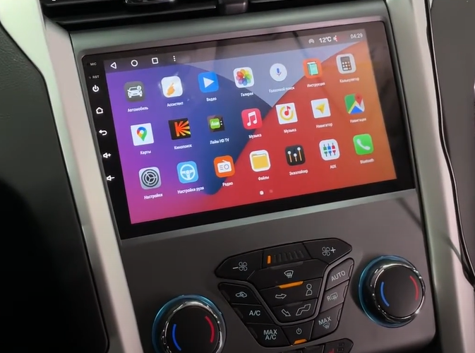 Штатная магнитола Parafar для Ford Mondeo 5 2015+ на Android 13 (4/64Gb + 4G)