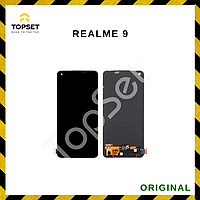 Дисплей (Экран) Realme 9/Realme 10 4G (RMX3521/RMX3630) в сборе с тачскрином Черный - (AMOLED)
