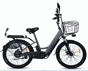 Электровелосипед EcoLiner E-ALFA 24"240w36v13Ah (с передней корзиной)