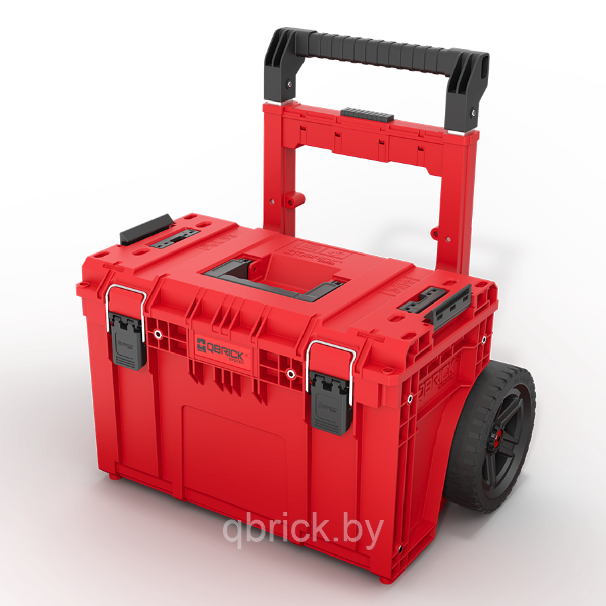 Ящик для инструментов Qbrick System PRIME Cart RED Ultra HD Custom, красный