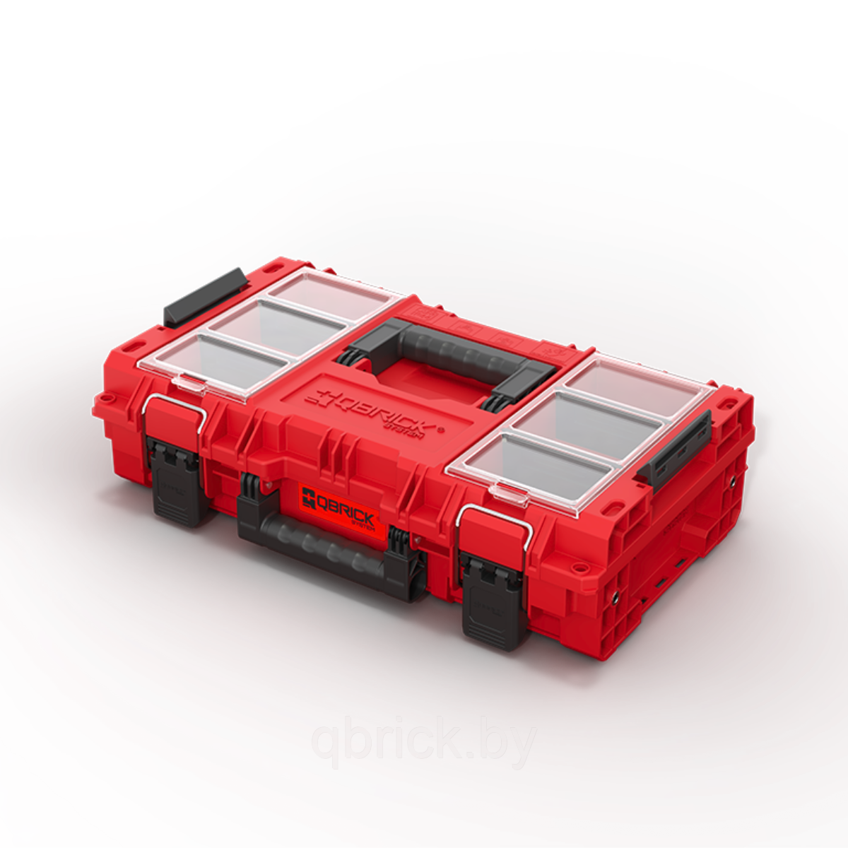 Ящик для инструментов Qbrick System PRIME Toolbox 150 Profi RED Ultra HD Custom, красный