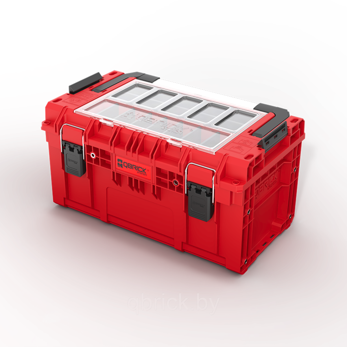 Ящик для инструментов Qbrick System PRIME Toolbox 250 Expert RED Ultra HD Custom, красный
