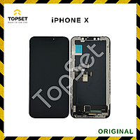 Дисплей (Экран) iPhone X в сборе Черный - ОРИГИНАЛ