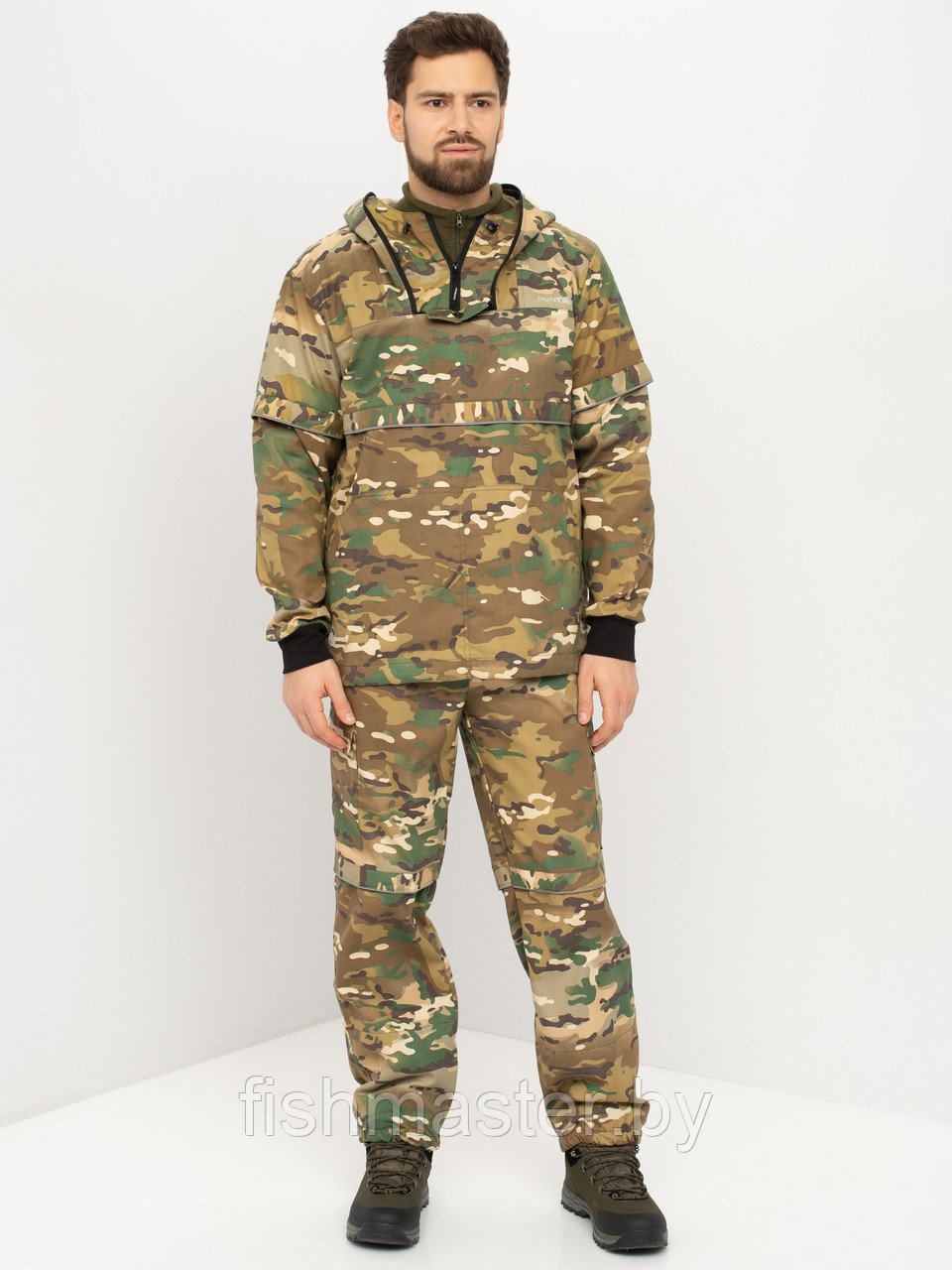 Костюм летний HUNTSMAN Антигнус Люкс тк Сорочка Смесовая