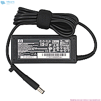 Блок питания (зарядное устройство) для ноутбука HP 65W, 18.5V 3.5A, 7.4x5.0, 384020-001 , оригинал с сетевым