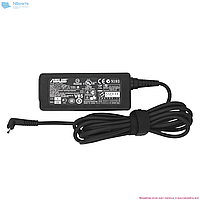 Блок питания (зарядное устройство) для ноутбука Asus 40W, 19V 2.1A, 2.5x0.7, ADP-40PH AB, оригинал с сетевым