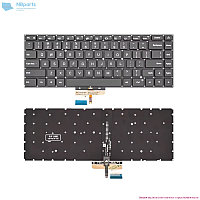 Клавиатура для ноутбука Xiaomi RedmiBook Pro 15 2021, чёрная, с подсветкой, RU