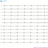 LED подсветка для телевизора LG 55LB ver.2 55" V14 Slim DRT Rev0.1