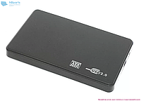 Бокс для жесткого диска 2,5" алюминиевый USB 2.0 DM-2508 черный