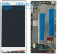 LCD дисплей для Huawei Ascend P6 (с тачскрином) (Белый) LCD