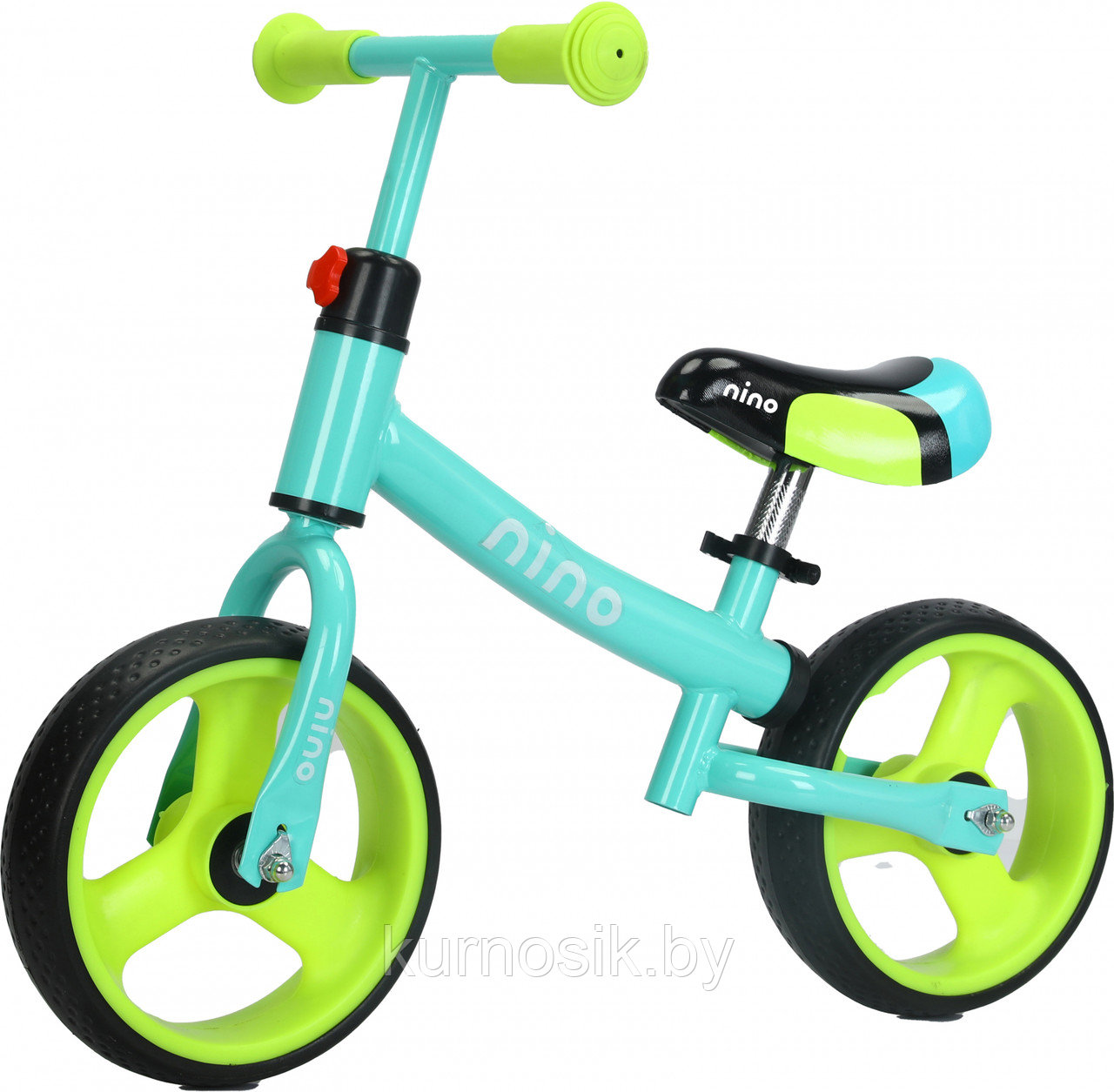 Беговел детский NINO Cosmic колеса EVA 10" 7713941 бирюзовый
