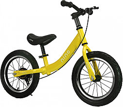 Беговел детский NINO Comfort Stop надувные колеса 14" 7713987 желтый