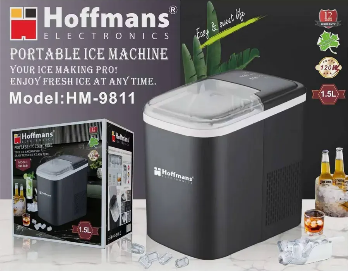 Льдогенератор для дома - генератор льда Hoffmans НМ-9811