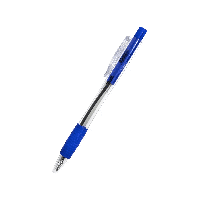 Ручка шариковая автоматическая "Yesli", 0,7 мм, пластик, прозрачный, стержень синий