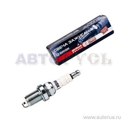 Свеча зажигания ГАЗ ЗМЗ-40524,406 ЕВРО-3,2 ключ 16 DR17YС  SUPER-R (1шт в фирм упак ЗМЗ) BRISK