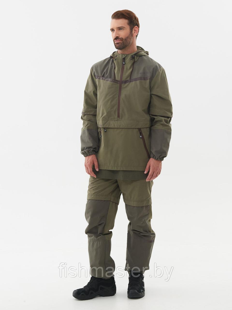Костюм летний HUNTSMAN Антигнус Премиум цв.Хаки тк.Ravena