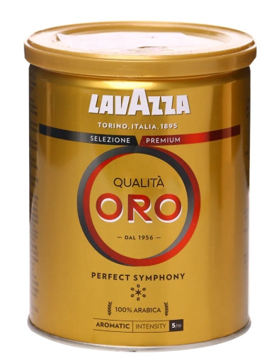 Кофе молотый Lavazza Qualita ORO 250г ж/б