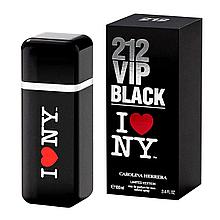 Мужская парфюмированная вода Carolina Herrera 212 VIP Black I Love NY edp 100ml (PREMIUM)