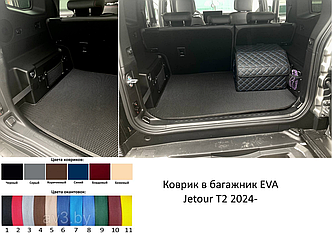 Коврик в багажник EVA Jetour T2 2024-