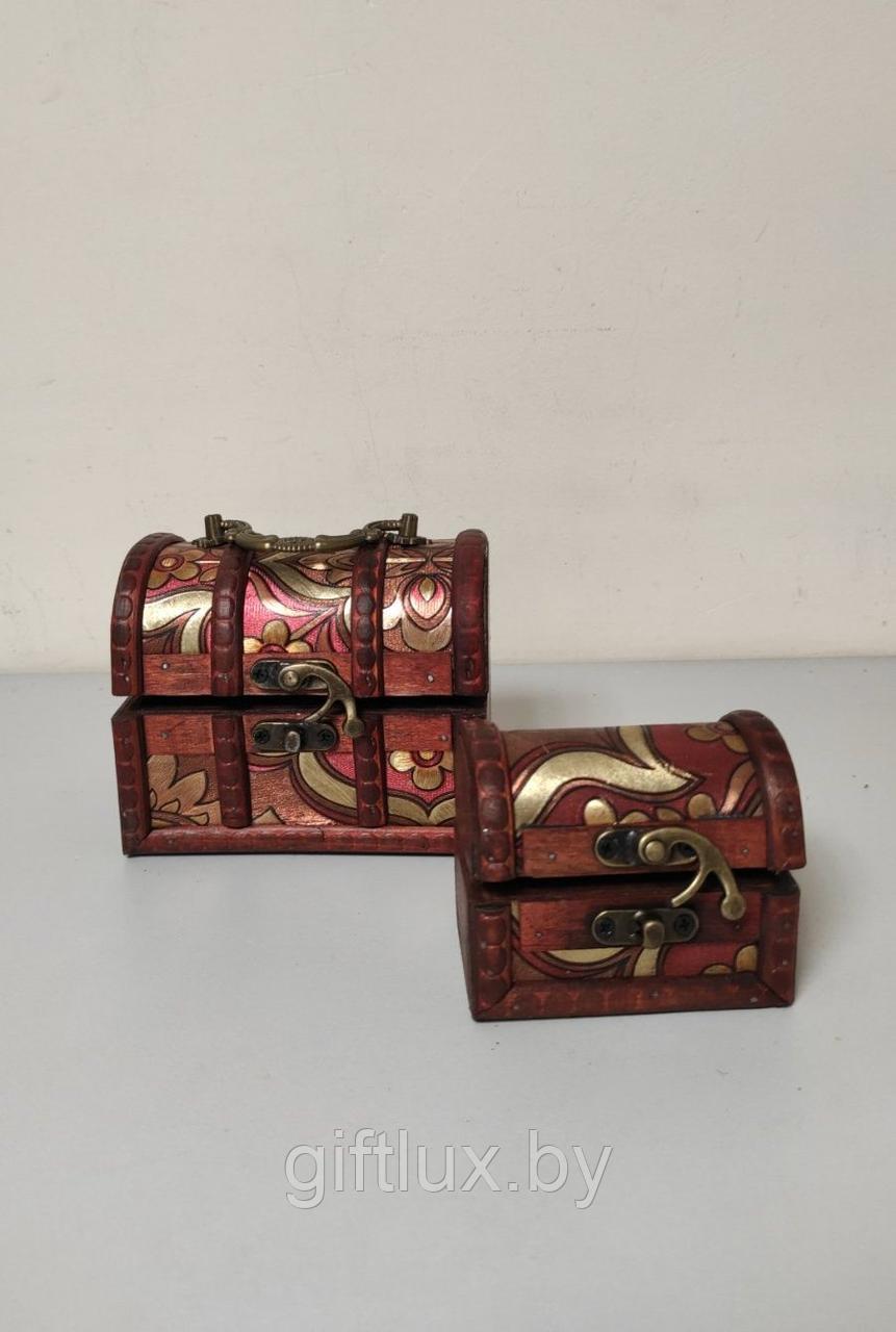 9796 Сундуки (набор 2 шт.),12*8*9см; 9*6*6 см