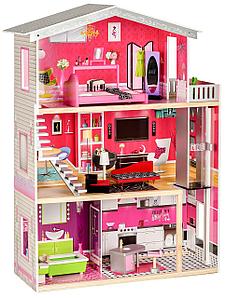 Кукольный домик Eco Toys Malibu с лифтом 4118