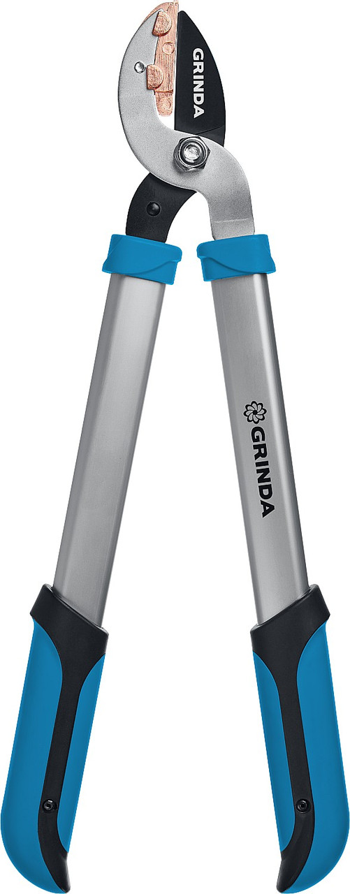 GRINDA PL-460A, длина 460 мм, лезвия из высокоуглеродистой закаленной стали, алюминиевые рукоятки, малый