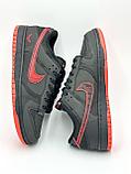 Кроссовки мужские  Nike Dunk Low Batman Black Red  / повседневные / весенние, фото 5