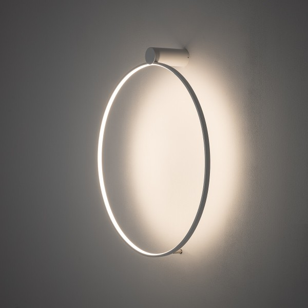 Настенный белый светильник CIRCOLO LED white M 3000K 11603 Nowodvorski