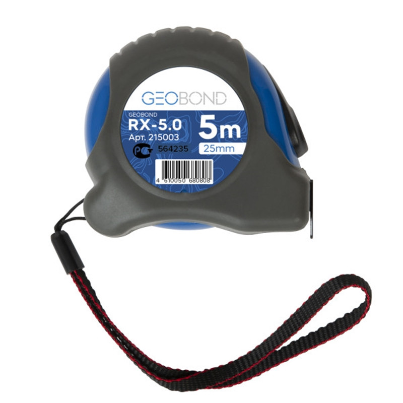 GEOBOND RX-5.0  Рулетка измерительная профессиональная 5м.