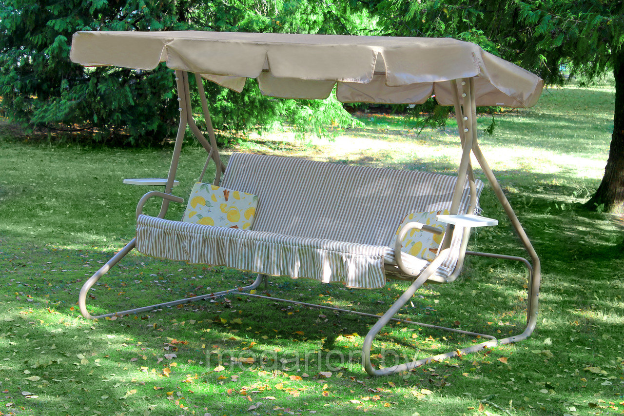 Тент 1970х1450мм для садовых качелей Ольса Люкс-2 с1656