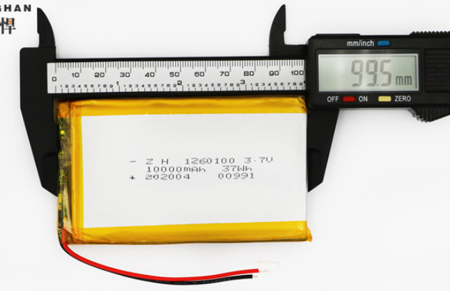 Аккумулятор Li-Po 3.7v 10000mah модель 1260100