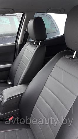 Чехлы для Citroen C-Elysee (13-) Экокожа, фото 2