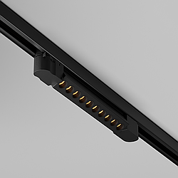 Трековый линейный светильник трехфазный 10W 220V Maytoni Points TR195-3-10W2.7K-M-B