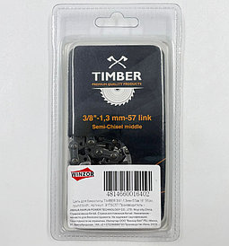 Цепь для бензопилы 3/8"-1,3мм-57зв-16" 35см TIMBER  круглый зуб
