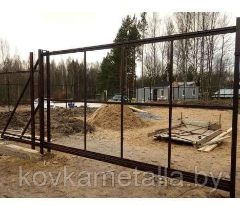 Каркас откатных ворот