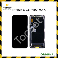 Дисплей (Экран) iPhone 11 Pro Max в сборе с тачскрином Черный (Hard OLED)