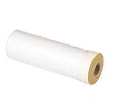 Плёнка защитная полиэтиленовая, прозрачная, HDPE, 4х5м, толщина 15мкм - 09-0-003