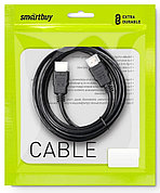 Кабель HDMI на HDMI вер.2.0 А-М/А-М 3м. K-353-502 черный Smartbuy