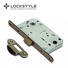 Механизм дверной врезной LOCKSTYLE  410B PVC AB бронза