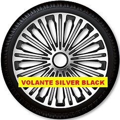 Колпаки R 13 Volante Silver Black