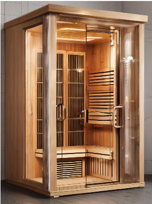 Мини сауна в квартиру или дом 1,35х1.35м, высота 2.15м, на 1-2 чел.