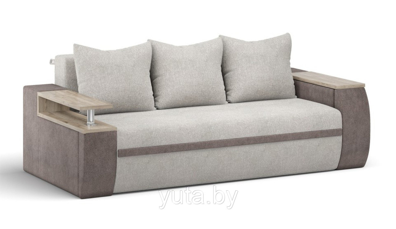 Диван Атика NEW шенилл Shape walnut/dream stone