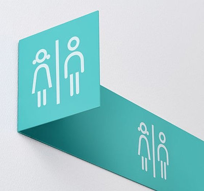 Современная вывеска DPG1909